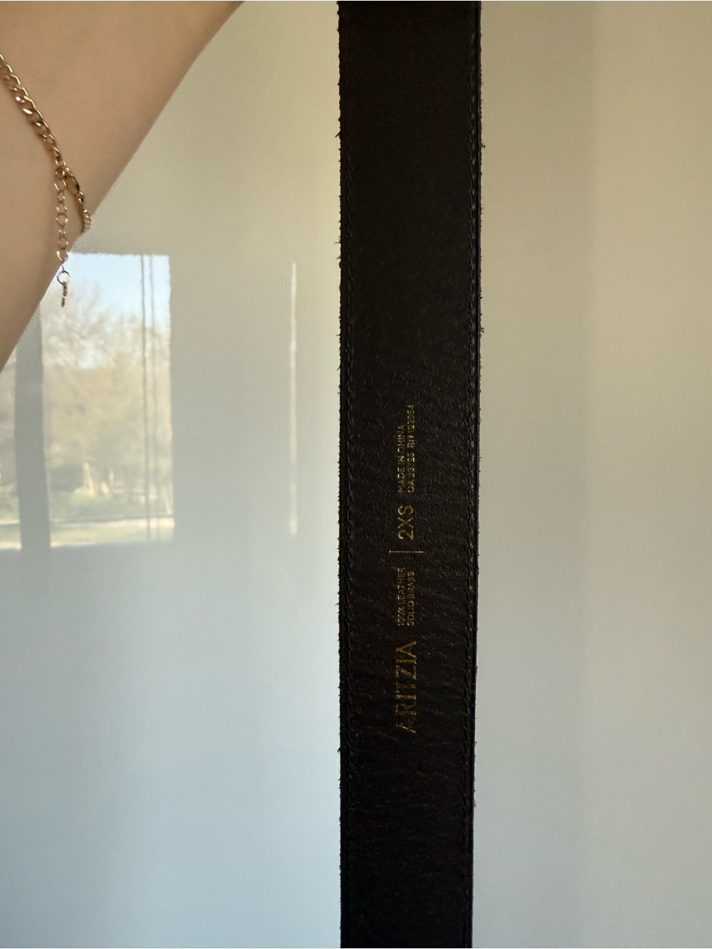 Brown/Brass Aritzia Belt - Picture 2 of 3